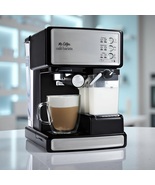 Mr. Coffee Café Barista Espresso &amp; Cappuccino Maker in Silver BVMCECMP10... - $186.42