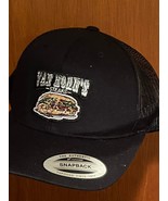 Van Hornn&#39;s Steaks Black Snap Back Hat *Pre-Owned* ss1 - $15.99