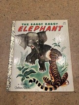 The Saggy Baggy Elephant, A Little Golden Book,1947(VINTAGE;Brown Binding) - £29.38 GBP