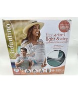 Infantino Flip 4-in-1 Light &amp; Airy Convertible Carrier - Gray, OPEN BOX - $27.18 CAD