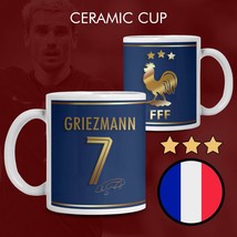 France Griezmann Champions 3 Stars FIFA World Cup Qatar 2022 Ceramic Mug - $19.99+