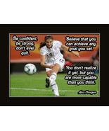 Alex Morgan Soccer Motivation Quote Poster Print Inspirational Wall Art ... - £18.08 GBP+
