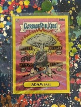 2022 Topps Chrome Garbage Pail Kids Yellow Wave Refractor #209a Adam Ball ✨ - £17.57 GBP