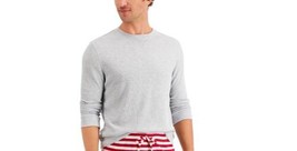 allbrand365 designer Mens Solid Pajama Top Only,1-Piece, XX-Large, Gray - $54.45