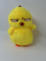 Little Chick Chicken Yellow Bird Easter Plush 9” Shifty Side Eyes - $13.95