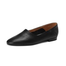 Women Flats Basic Style  Soft Genuine Leather Round Toe Spring Autumn Flats Wome - £92.27 GBP