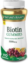 Biotin by Nature&#39;s Bounty, Vitamin Supplement, Supports Healthy Hair, Skin, and  - £19.97 GBP
