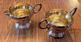 Essay Canada Silver Plated EP Copper Lead Mounts Creamer and Sugar Bowl ... - €13,02 EUR