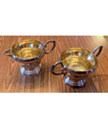 Essay Canada Silver Plated EP Copper Lead Mounts Creamer and Sugar Bowl ... - $275.97 MXN