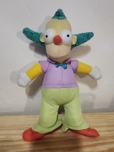 Simpsons Krusty The Clown Toy Factory Plush stuffed Toy Doll 2015 8&quot; - £6.42 GBP