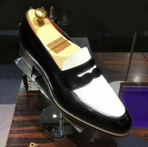 New Men&#39;s Handmade Two Tone Spectator Shoes Men Formal Dress Loafer Shoes  - £136.65 GBP+