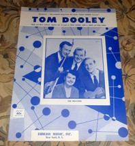 Weavers &amp; Pete Seeger Sheet Music - (Hang Down Your Head) Tom Dooley - £9.79 GBP
