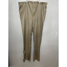 Barry Grider Mens Utility Dress Pants Beige Unfinished Hem Pockets 50x40... - £14.74 GBP