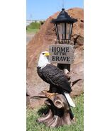 Ebros &#39;Home of The Brave&#39; Patriotic Eagle Night Light Statue Solar LED L... - €73,48 EUR