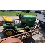 JOHN DEERE STX 38 RIDING LAWN MOWER 38 INCH CUT, VINTAGE RUNS AND CUTS - €502,35 EUR