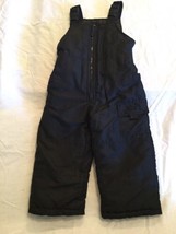 Size 3T Osh Kosh B gosh bib snow suit winter insulated overall pants black new - $18.99