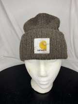Carhartt Beanie Hat Cap One Size Work Wear Gray - £11.69 GBP