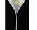 Belvedere Grand Martini Glass - Cold Activated Frosted Satin Trees - $32.62