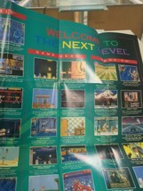 Sega Game Gear Handled Genesis Manual Lot Insets Posters Bundle - $21.49