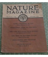 Nice Back Issue, Nature Magazine, Vol. 24, No. 4, October 1934, VG COND - $10.81 CAD