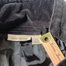 DKNY Jeans RN#52002 Women's Cotton Blend Black 2-Button Jacket Size XS image 3