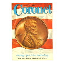 Coronet Magazine Vintage 1954 Ads RCA Victor TV - Motorola - Kraft Cheez Whiz - $9.95