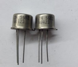 Espec. Military 2PCS X 2N5682 Bipolar Transistor Npn 120V 1A TO-39 - $5.36