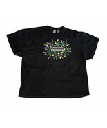 Mens Dec 25th Lighting Engineer Black Funny Christmas T-Shirt Plus Size 3XL - $23.00 CAD