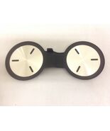 CTS 2014-19 cupholder insert for console assembly. OEM brushed aluminum ... - $8.49