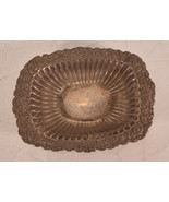 Antique E. G. Websters Silverplate 7.25” Flower Dish Trinket Tray Spider... - $64.15 CAD