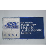 (1981) 8th Annual Monterey Historic Automobile Races (Patch) - $88.90 CAD