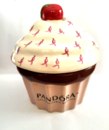 PANDORA UNFORGETTABLE MOMENTS TRINKET JEWELRY BOX CUPCAKE - $17.46 CAD