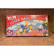 The Simpons Loser Takes it All Board Game (2001) NEW, SEALED - £15.50 GBP