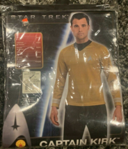 Official Star Trek &quot;Captain Kirk&quot; Costume Adult Xl 44-46 Jacket Size New - £31.95 GBP