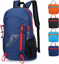 Beijita 20L Lightweight Hiking Backpack, Foldable Waterproof Back, Dark Blue - £25.51 GBP