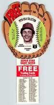 Pepsi-Cola Baseball Trading Card 1977 Cesar Geronimo Cincinnati Reds MLB Trade - £12.70 GBP