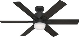 Hunter Fan Company 50980 Radeon Ceiling Fan, 52, Matte Black - $356.25