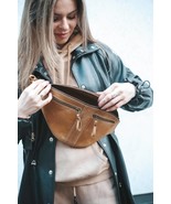 Small Leather Pouch for Women, Leather Fanny Pack and Waist Bag, Small L... - £91.21 GBP
