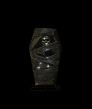 48&quot; Led Lighted Skeleton In Coffin Yard Spooky Decoration (As) J25 - £196.12 GBP