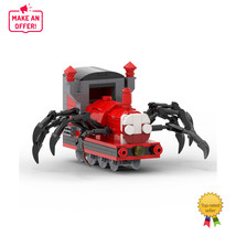 BuildMoc Spider Train Monster Model 266 Pieces from Horror Video Game - £15.39 GBP
