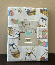 Martha Stewart Easter Eggs Baskets  Tablecloth 60”x102” New Colorful - $39.99