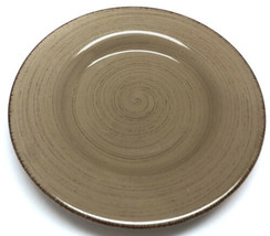 Williams Sonoma Marketplace Brown Swirl Dinner Plate 11” - $14.84