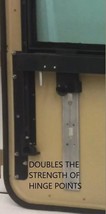 X-Door Reinforcement Plate - Full Length Hinge Backing Plate - HUMVEE Hard Door  - £22.80 GBP+