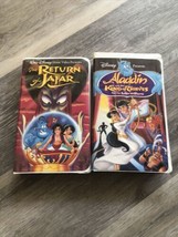 The Return of Jafar (VHS, 1994), And Aladdin King Of Thieves - £5.40 GBP