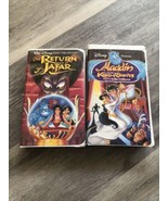 The Return of Jafar (VHS, 1994), And Aladdin King Of Thieves - £5.41 GBP
