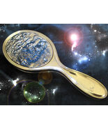 HAUNTED ANTIQUE HAND MIRROR FUTURE MIRROR EXTREME  HIGHEST LIGHT MAGICK ... - $285.21 CAD