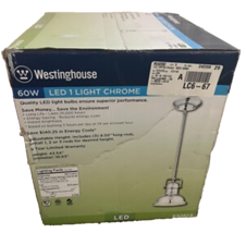 Pendant Lamp 11&quot;W LED 1-Light Metal/Acrylic Chrome - Westinghouse 63085A... - $49.49