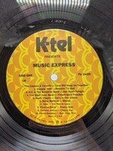 K-Tels Music Express 20 Original Hits Vinyl Record - £7.90 GBP