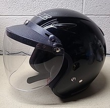 HJC CL-31 Black Vented Motorcycle Bike Helmet With Visor DOT - SIZE SMALL - $52.89