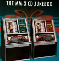 Rowe MM-3 CD Jukebox Flyer Original Phonograph Music Art Print Promo She... - $22.05